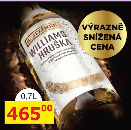 R. JELÍNEK WILLIAMS HRUŠKA 0,7l