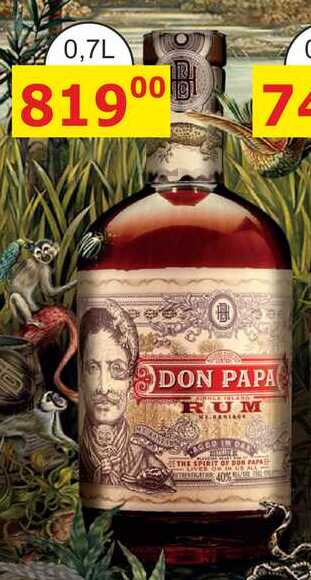Don Papa 7y 0,7l 40%