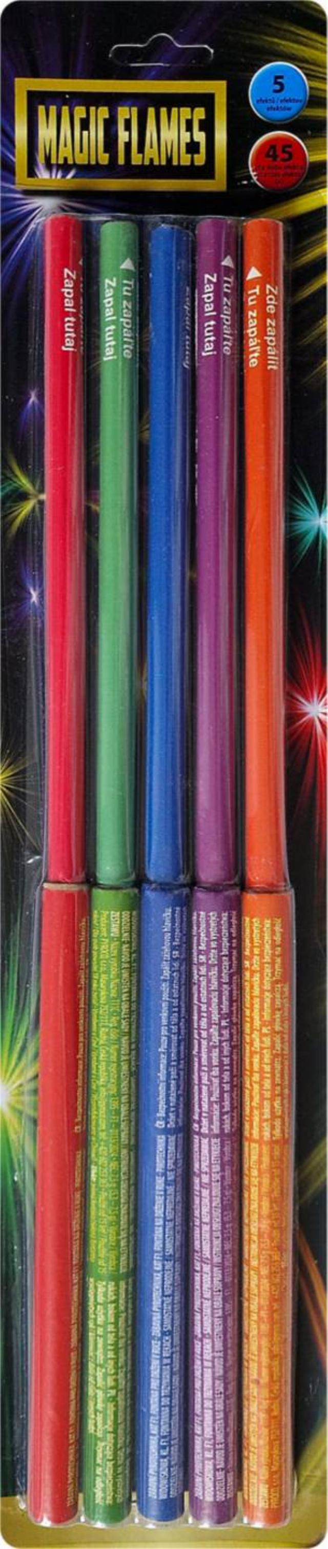 Magic flames sada fontán