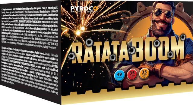 Ratataboom kompaktní ohňostroj 49 ran