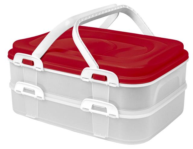 Dóza na potraviny s víkem 18 x 40 x 30 cm