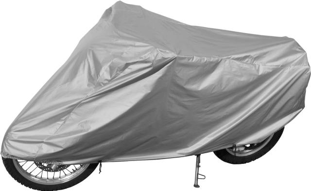 NEWCENTIAL Ochranná plachta na motocykl rozměry: 128/98x80/60x235