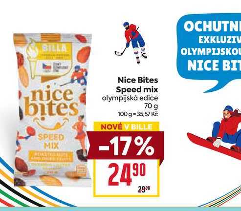 Nice Bites Speed mix olympijská edice 70 g 