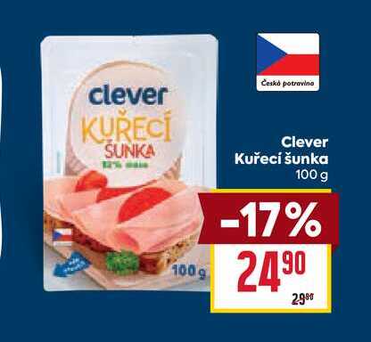 Clever Kuřecí šunka 100 g