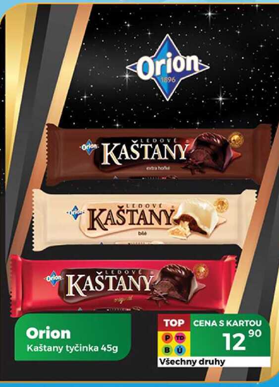 Orion Kaštany tyčinka 45g 