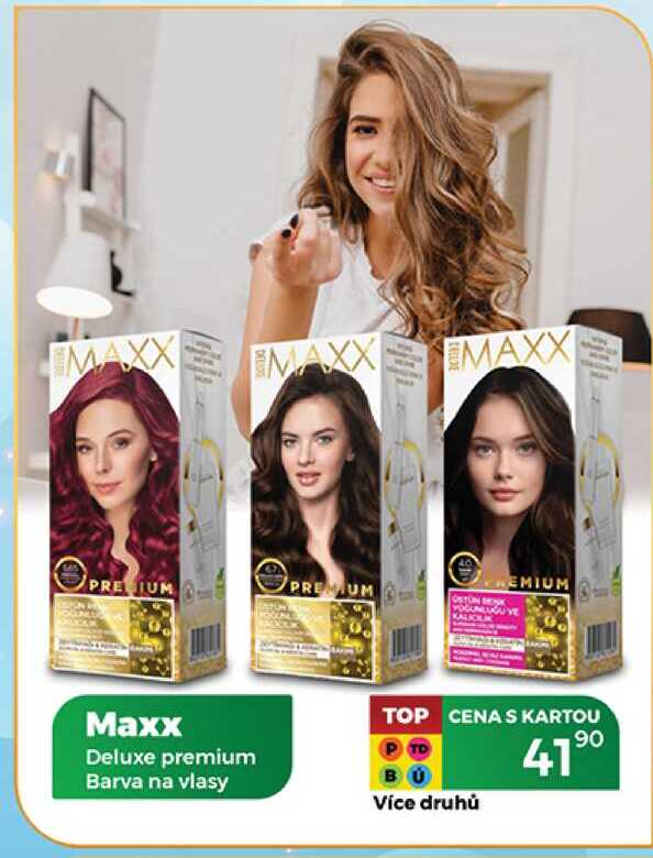 Maxx Deluxe premium Barva na vlasy 