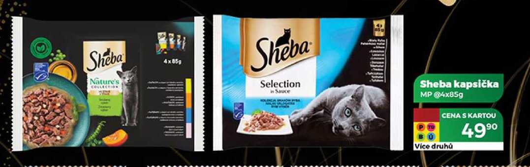 Sheba kapsička MP @4x85g
