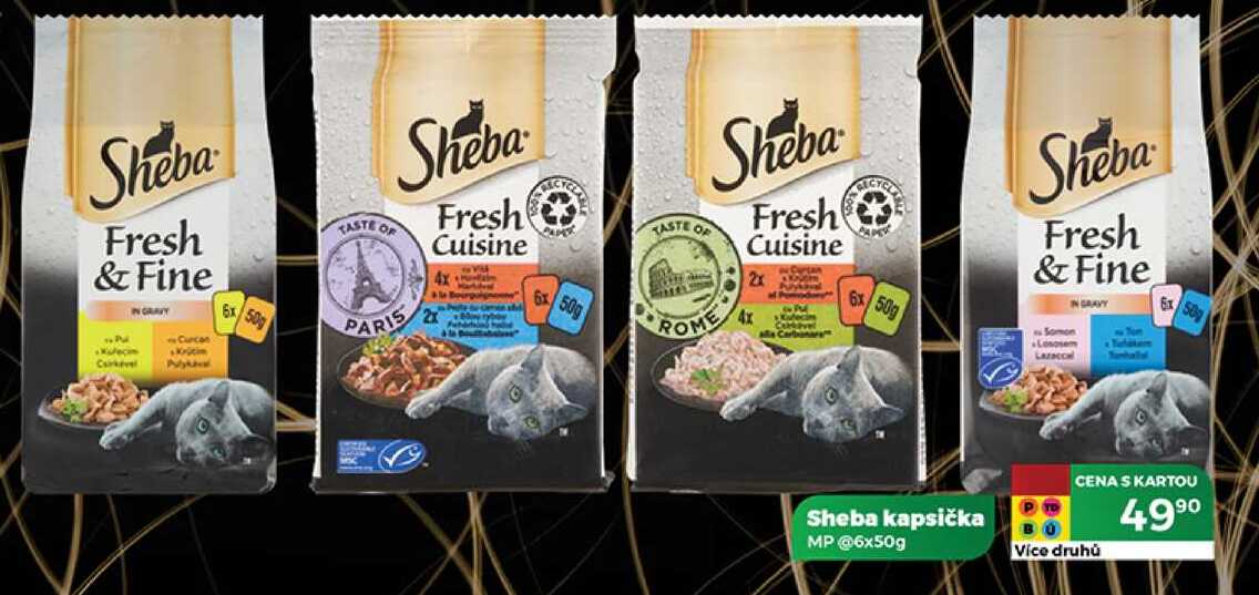 Sheba kapsička MP@6x50g