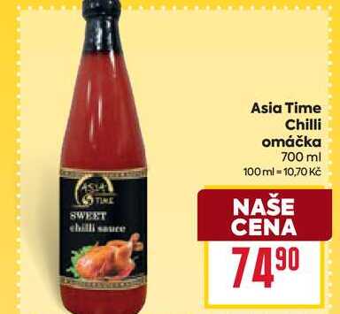 Asia Time Chilli omáčka 700 ml