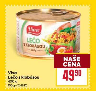 Viva Lečo s klobásou 400 g