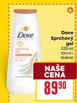 Dove Sprchový gel 225 ml