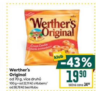 Werther's Original od 70 g