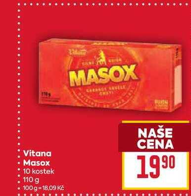 Vitana Masox 10 kostek 110 g