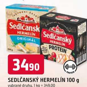 SEDLČANSKÝ HERMELÍN PROTEIN 100 g