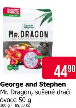 George and Stephen Mr. Dragon, sušené dračí ovoce 50 g
