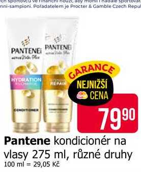 Pantene kondicionér na vlasy 275 ml, různé druhy 