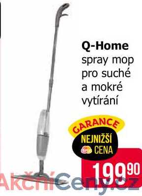 Q-Home spray mop pro suché a mokré vytírání 