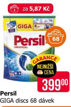 Persil discs 68 dávek