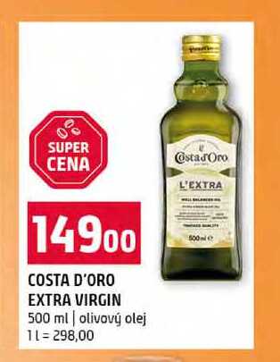 COSTA D'ORO EXTRA VIRGIN 500 ml
