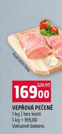 VEPŘOVÁ PEČENĚ 1 kg bez kosti 