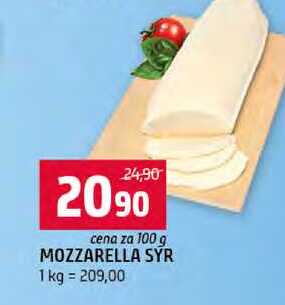 MOZZARELLA SYR 100g