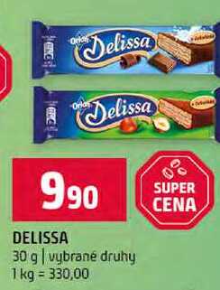 Delissa 30 g vybrané druhy