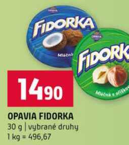 OPAVIA FIDORKA 30 g vybrané druhy 