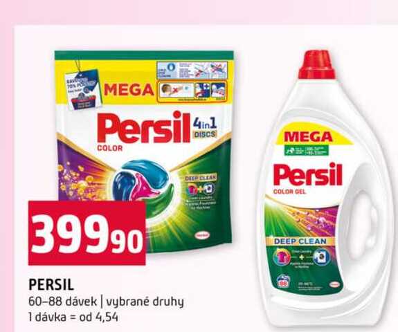PERSIL 60-88 dávek vybrané druhy