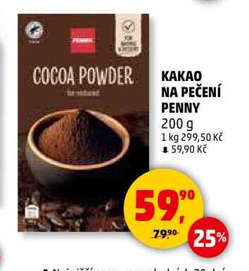 KAKAO NA PEČENÍ PENNY, 200 g