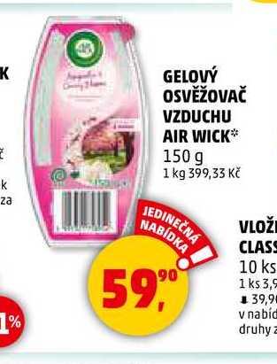 GELOVÝ OSVĚŽOVAČ VZDUCHU AIR WICK, 150 g
