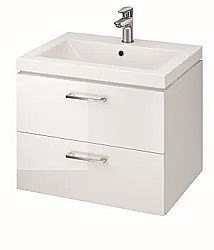 SADA KOUPELNOVÉ SKŘÍŇKY A UMYVADLA SET 807 LARA COMO 60 BÍLÁ