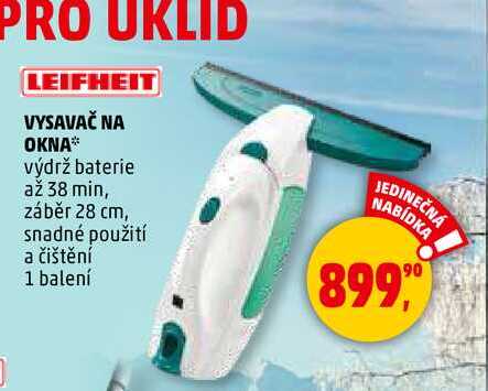 LEIFHEIT VYSAVAČ NA OKNA, 1 balení 