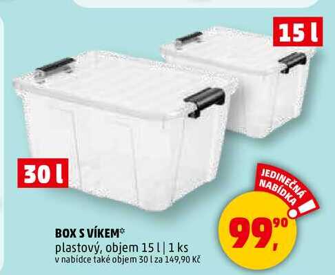 BOX S VÍKEM, 1 ks 