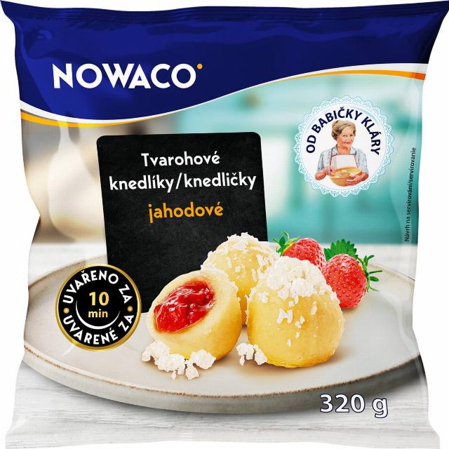 Nowaco Tvarohové knedlíčky jahodové