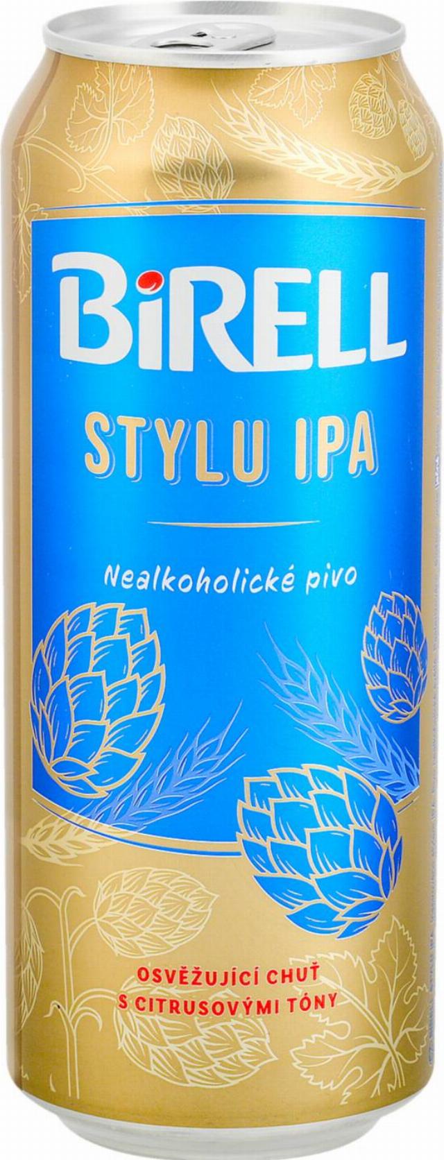 Birell Nealkoholické pivo IPA/Za studena chmelený