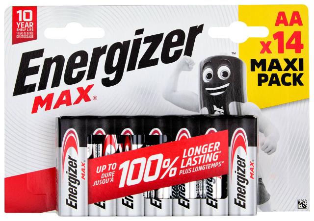 ENERGIZER Baterie AA 14 kusů
