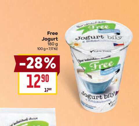 Free Jogurt 180 g 