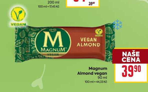 Magnum Almond vegan 90 ml