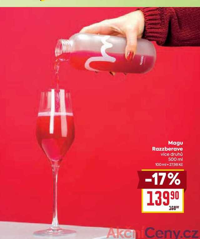Magu Razzberave více druhů 500 ml 