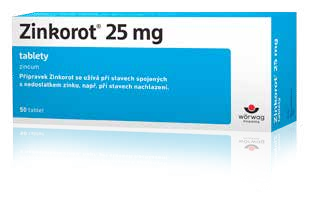 Zinkorot® 25 mg 50 tbl