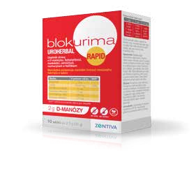 Blokurima Uroherbal Rapid 2 g D-manózy 10 sáčků