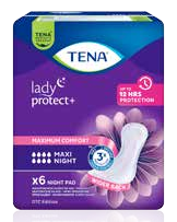 TENA Lady Maxi Night, 6 ks