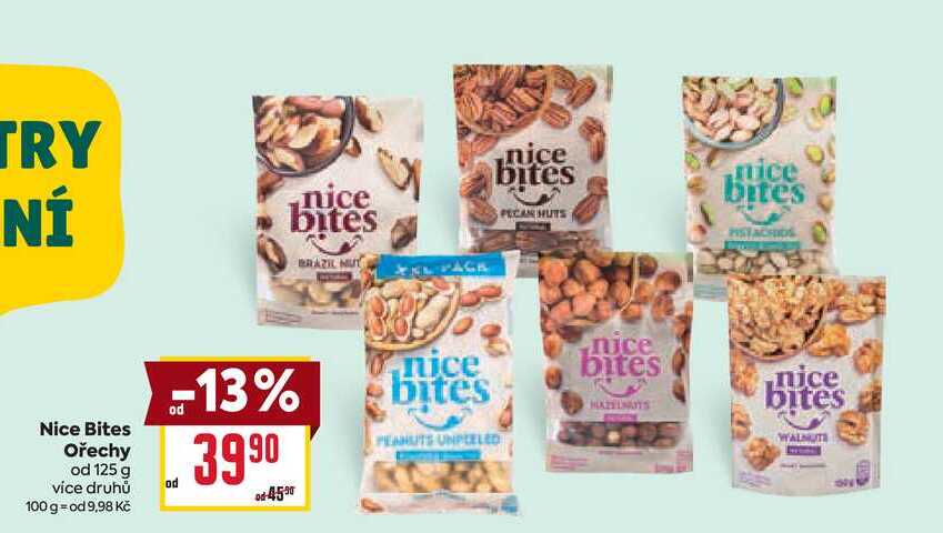 Nice Bites Ořechy od 125 g 