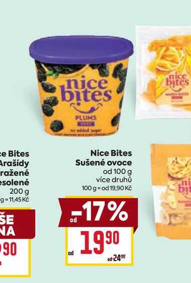 Nice Bites Sušené ovoce od 100 g 