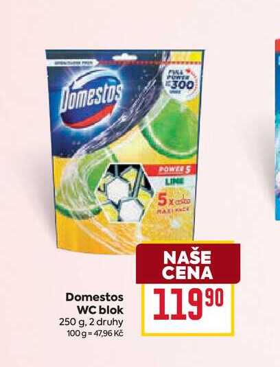 Domestos WC blok 250 g