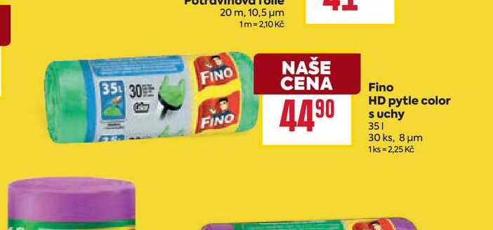 Fino HD pytle color suchy 351 30 ks, 8 μm 