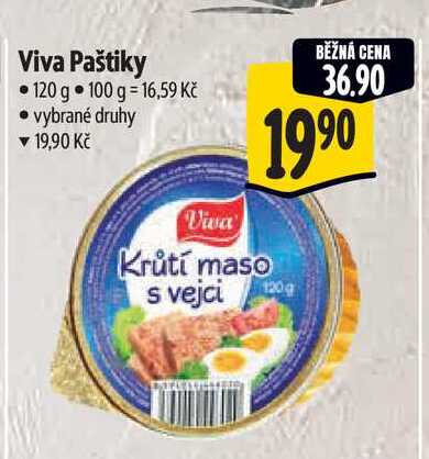 Viva Paštiky 120 g 