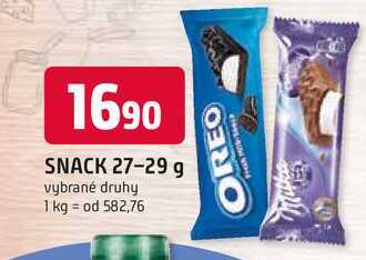 SNACK 27-29 g vybrané druhy 