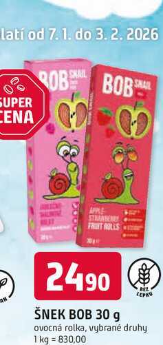 ŠNEK BOB 30 g