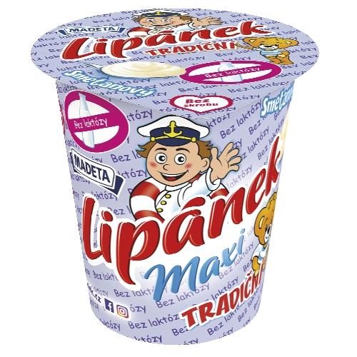 Madeta Lipánek Maxi smetanový, 130 g